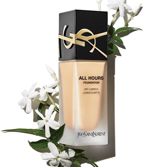 base ysl all hours|YSL all hours foundation size.